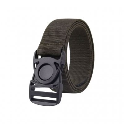 Airport-Friendly Stretch Belt - Army Green