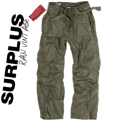 Brand new Surplus Raw Vintage Infantry Bukser - Grön