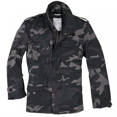 Surplus US M65 Fieldjacket - Black Camo