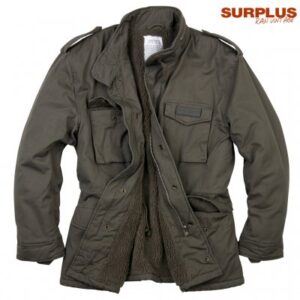 Surplus Raw Paratrooper Lumberjakke - OD