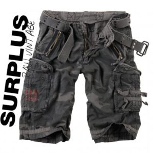 Surplus Royal Shorts - Black Camo