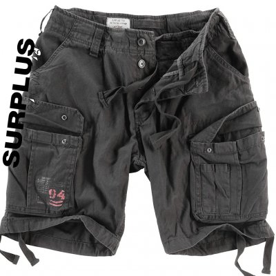 Surplus RAW Vintage Airborne Shorts - Black