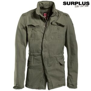 Surplus Raw Vintage Delta Britannia Jacka - Grön