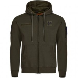 Nordic Army Tactical Zipper SWE Hoodie - Army Green