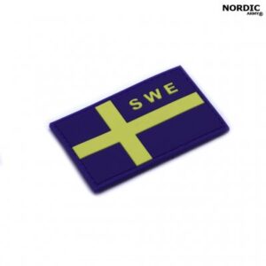 Nordic Army Swedish PVC Flag SWE - Navyblue/Yellow