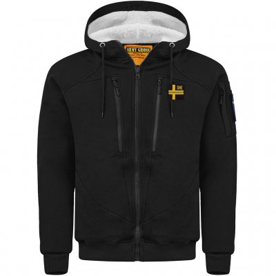 Matterhorn Winter Hoodie SWE Patch - Black