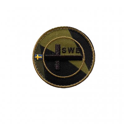 M90 Camo SWE Patch Velcro - Round