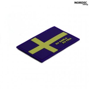 Nordic Army Swedish Flag DU GAMLA DU FRIA - Navyblue/Yellow