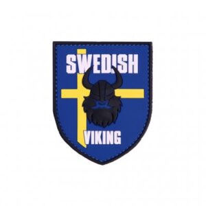 Swedish Viking Patch 3D PVC
