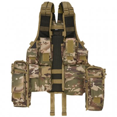 Brandit Tactical Vest - Tactical Camo