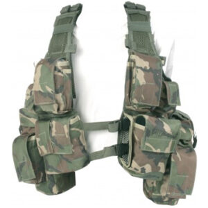 U. S. Assault Vest Woodland Camo