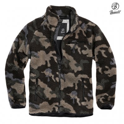 Brandit Teddyfleece Jacket - Dark Camo