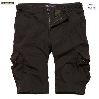 Terrance Shorts - Black - Vintage Industries