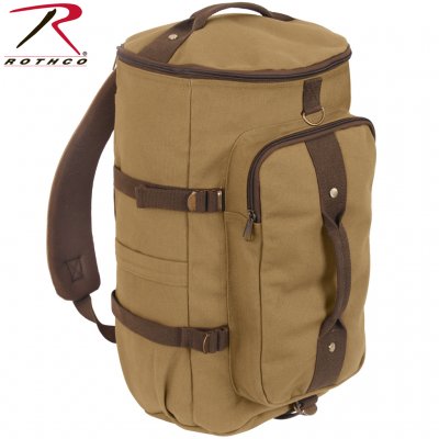 Rothco Cabriolet Duffel / Rygsæk Coyote Brown
