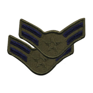 Patch USAF Airman 1. klasse 1986-1992 Olive Green