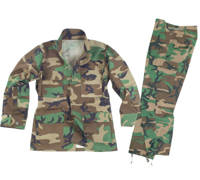 US BDU Bukser & Jakke Woodland