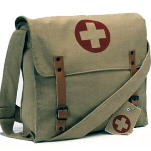 U. S. Vintage MEDIC håndtasker Kaki