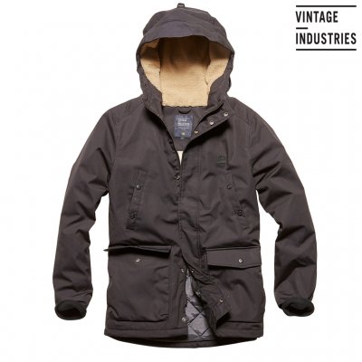 Skinner Parka - Vintage Industries - Black