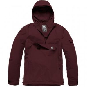 Vintage Industries Wallace Anorak Jacket - Burgundy