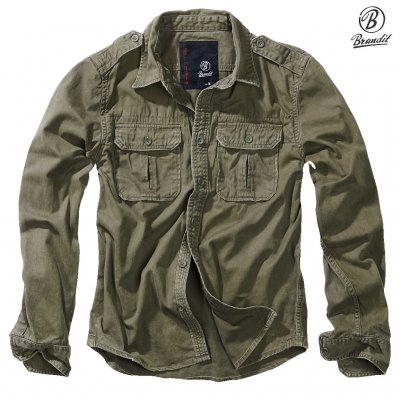 Brandit Vintage Shirt - Olive