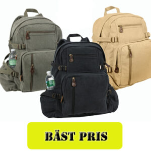 VINTAGE Canvas Survival rygsæk