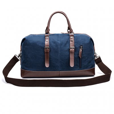 Nordic Army Weekend Canvas Väska - Marinblå