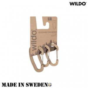 WILDO® CARABINER Set - Coyote Brown