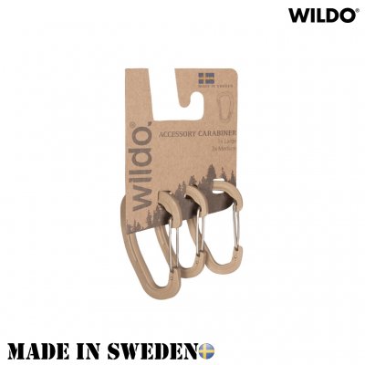 WILDO® CARABINER Set - Coyote Brown