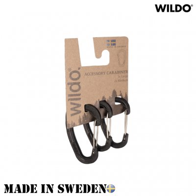 WILDO® CARABINER Set Black
